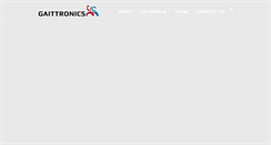 Desktop Screenshot of gaittronics.com